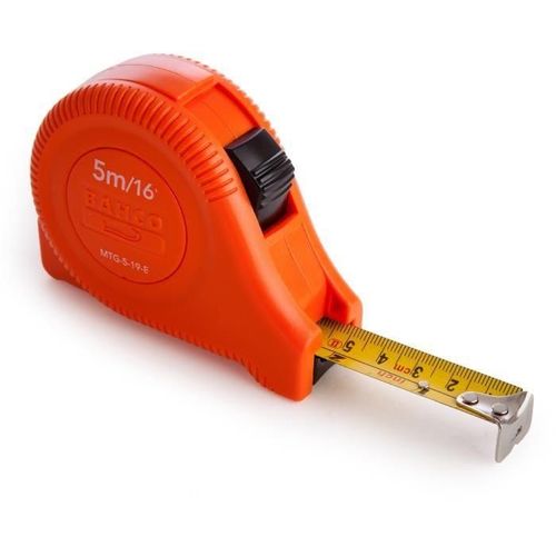 BAHCO Métre a Ruban 5mx19mm MTG-5-19-E