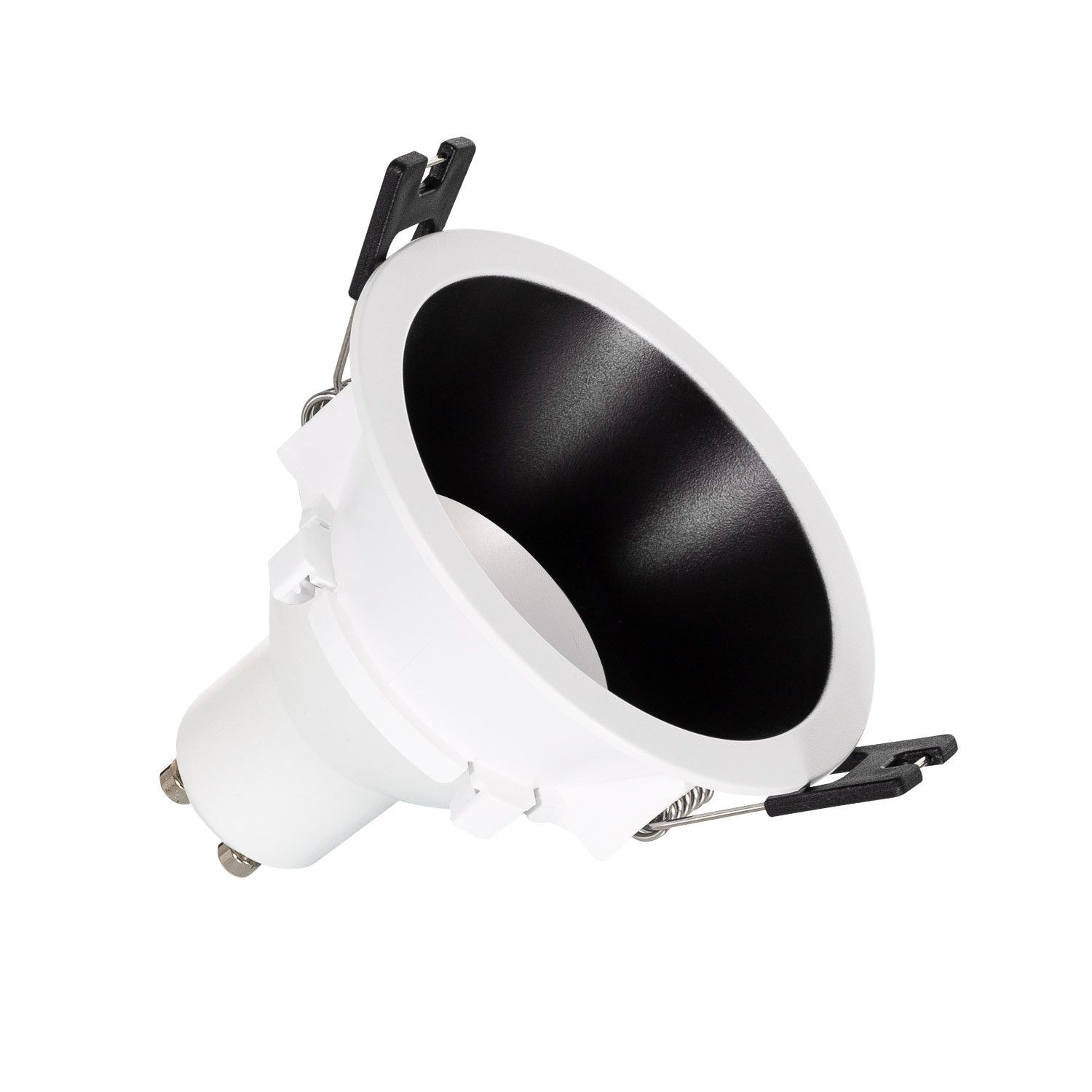 Spot LED Downlight Conique GU10 6W Coupe &Oslash; 75mm PC