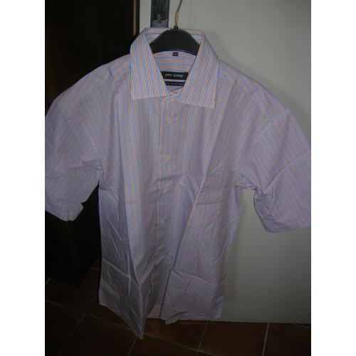 Chemise Yves Dorsey Manches Courtes Coton L(39/40) Multicolore