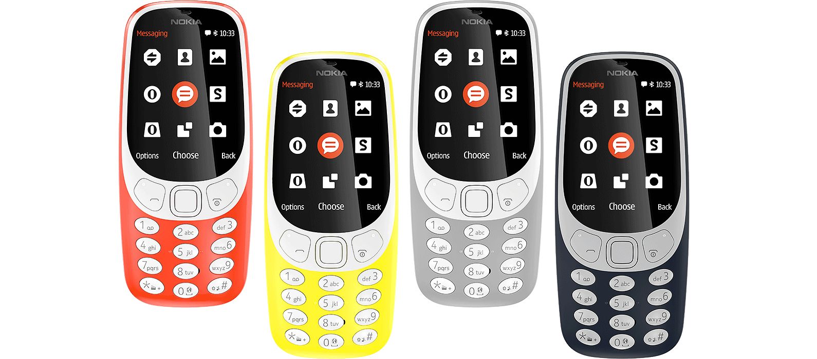 Nokia 3310 Dual SIM 16 MB Dual SIM Amarillo_image_1|Rakuten