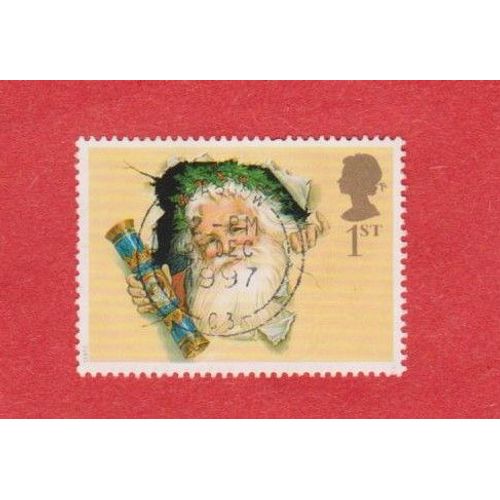 Timbre Royaume Uni Angleterre Noel
