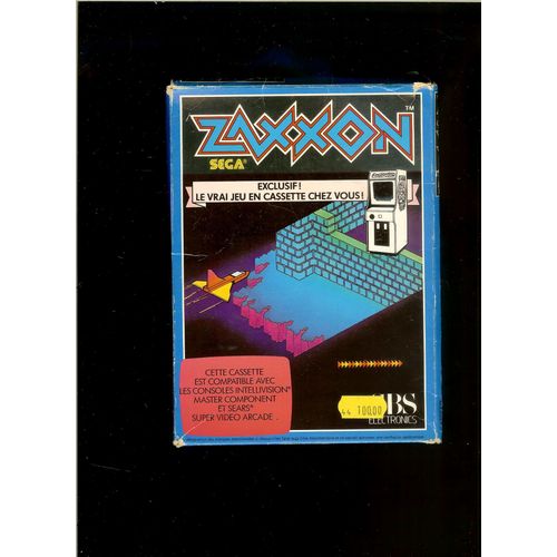 Cassette Cbs Electronics Zaxxon - Année 1983