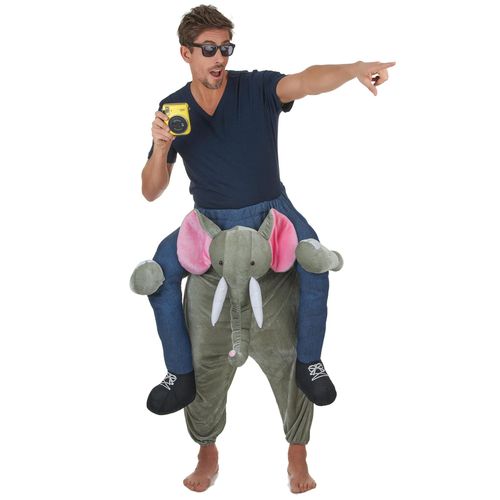 Déguisement Homme À Dos Déléphant Adulte Taille Unique