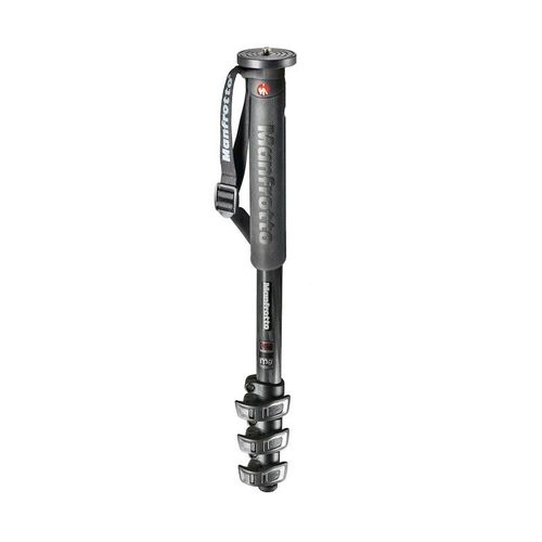 MANFROTTO MPMXPROC4 Monopode carbone 4-Section avec Quick power