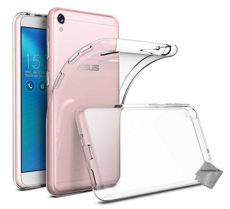 Housse Etui Coque Gel Fine Asus Zenfone Live Zb501kl + Film Ecran - Transparent Tpu