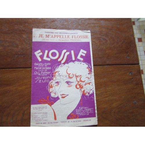 Je M Appelle Flossie ( Jacqueline Francell