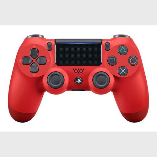 Sony Dualshock 4 - Manette Sans Fil Rouge Pour Ps4 - Magma Red