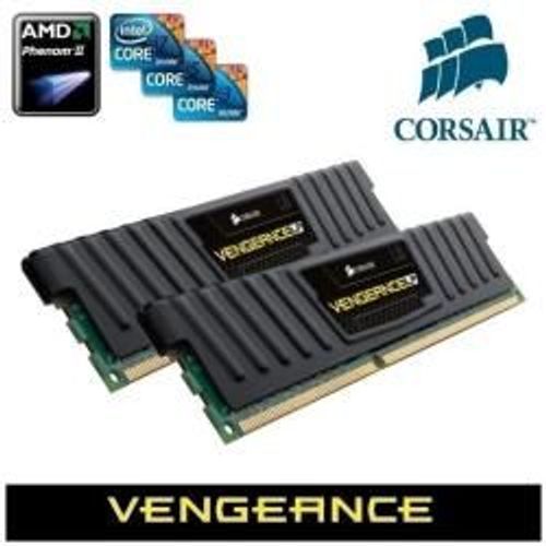 Corsair Vengeance - DDR3 - 16 Go : 2 x 8 Go - DIMM 240 broches - 1600 MHz / PC3-12800 - CL10 - 1.5 V - mémoire sans tampon - non ECC