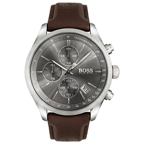 Hugo Boss Montre Marron Chronographe Hommes Grand Prix 1513476