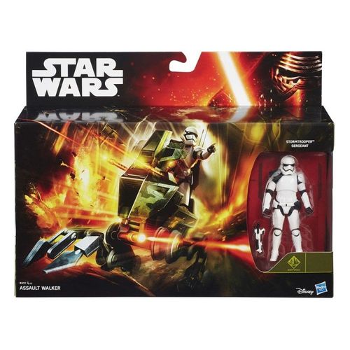 Star Wars The Force Awakens - Vaisseaux Assault Walker Et Son Pilote