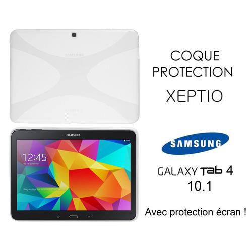 Samsung Galaxy Tab 4 10.1 Coque Blanc