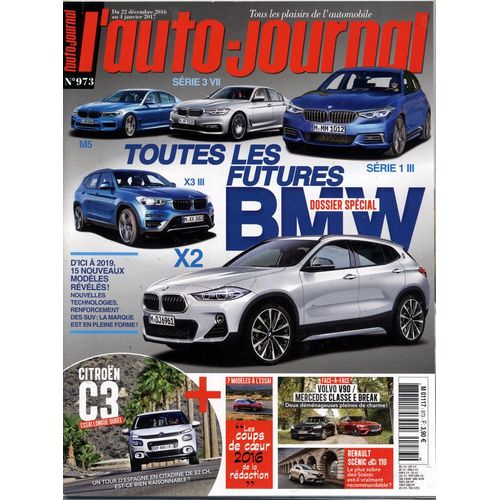 L'auto Journal N° 973 : Toutes Les Futures Bmw