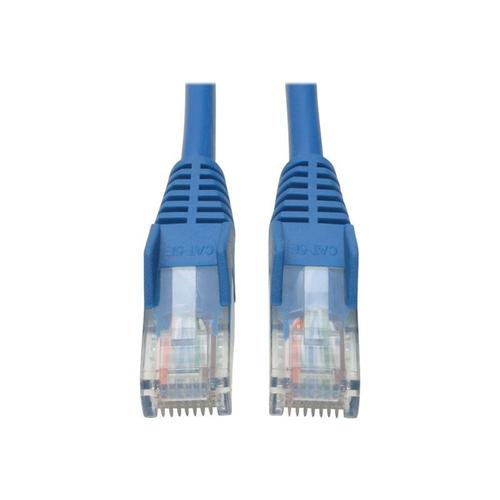 Eaton Tripp Lite Series Cat5e 350 MHz Snagless Molded (UTP) Ethernet Cable (RJ45 M/M), PoE - Blue, 75 ft. (22.86 m) - Cordon de raccordement - RJ-45 (M) pour RJ-45 (M) - 22.9 m - UTP - CAT 5e -...
