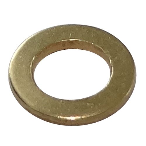 Aerzetix : 100x rondelles plate M5 Ф9mm H1mm laiton C17738