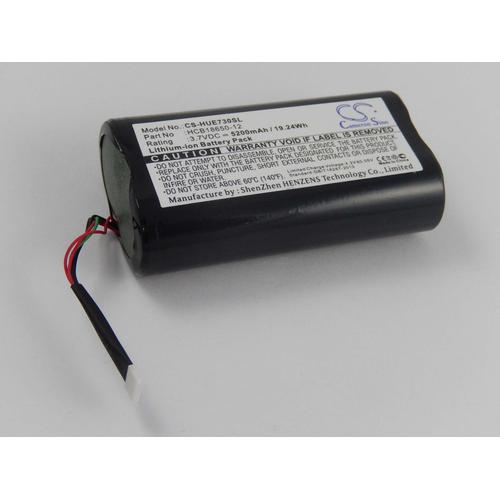 vhbw Li-Ion Batterie 5200mAh (3.7V) pour routeur, borne Wi-Fi Huawei E5730, E5730s, E5730s-2