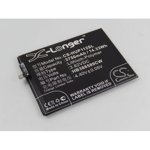 Vhbw Batterie Compatible Avec Huawei P10 Plus, P10 Plus Premium Edition Smartphone (3750mah, 3,82v, Li-Polymère)