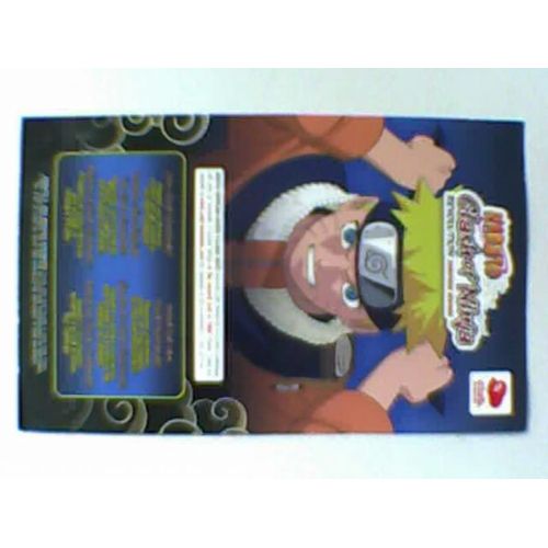 Carte Vip Club Nintendo Grattée Naruto Clash Of Ninja Revolution Wii