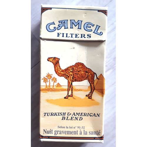 Camel Ancien Paquet Vide De 10 Cigarettes Filtre Pour Collection