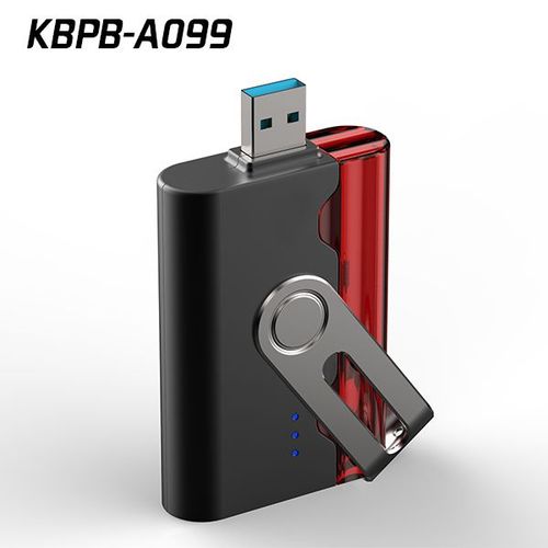 Batterie Externe Portable 2600 Mah Et Clé Usb Otg