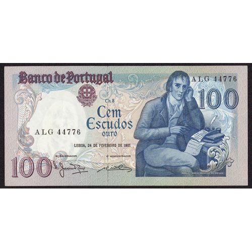Billet 100 Escudos 1981