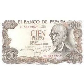 Billet 100 Cien Pesetas