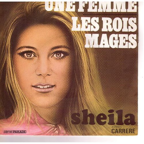 Sheila 45 Tours Les Rois Mages N°6061 135 Toujours Sa Languette