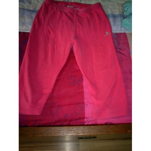 Legging Domyos Coton 8 Ans Rose