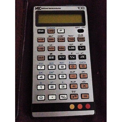 Calculatrice National SemiConductor NCS 108