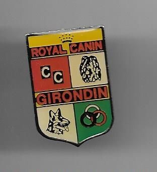 Pins Royal Canin Girondin Blason