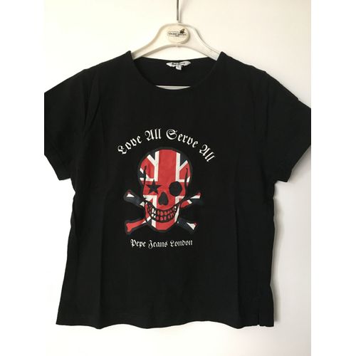 T-Shirt Pepe Jeans Avec Tête De Mort