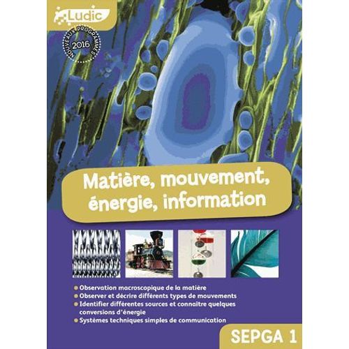 Matière, Mouvement, Énergie, Information Collèges Segpa 1