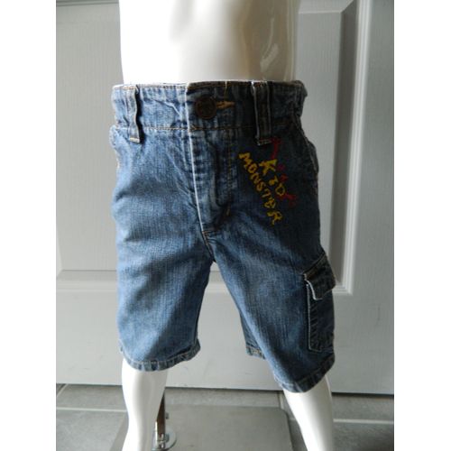 Short Kidkanai Coton 2 Ans Bleu