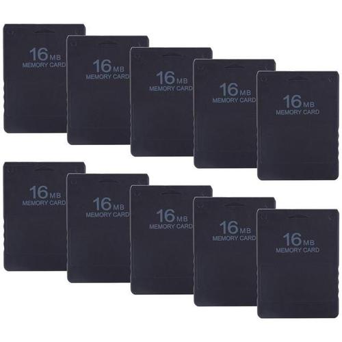 Carte Mémoire Pour Ps2 Pour Playstation2 8 Mo/16 Mo/32 Mo/64 Mo/128 Mo Extension De Mémoire Flash Accessoire De Jeu 10/1 Pièces