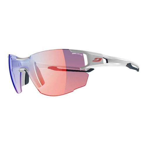 Lunettes Julbo Aerolite Zebra Light Red Coloris Blanc