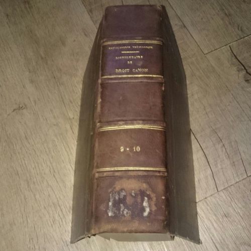 Cours Alphabétique Et Méthodique Mis En Rapport Avec Le Droit Civil Ecclésiastique Ancien Et Moderne. Tome Premier Et Second / André ; Publié Par Migne