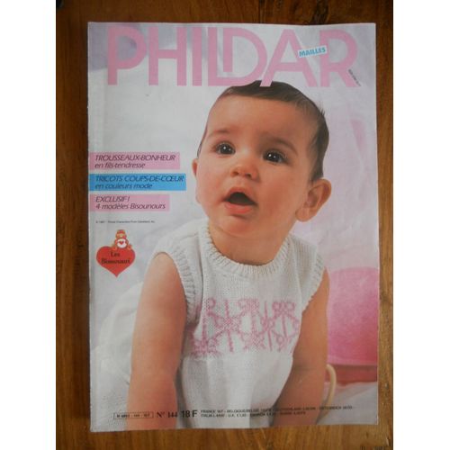 Catalogue Phildar N°144 - Layette - Bisounours