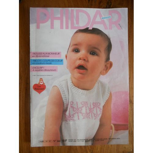 Catalogue Phildar N°144 - Layette - Bisounours