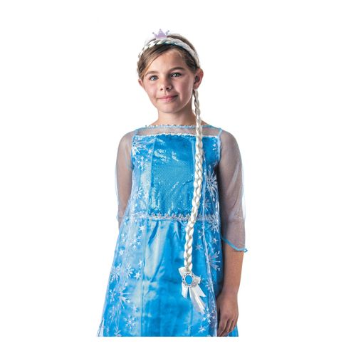 Serre-Tête Tresse Princesse Des Glaces Enfant Taille Unique