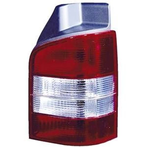 Feu Arrière Droit Pour Volkswagen Transporter T5, 2003-2009, (Hayon), Rouge/Blanc, Neuf