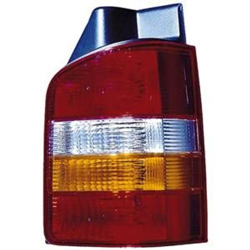 Feu Arrière Droit Pour Volkswagen Transporter T5, 2003-2009, (2 Portes Arrière), Rouge/Orange