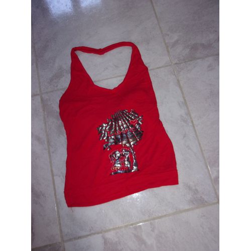 Débardeur ? Viscose 36 Rouge