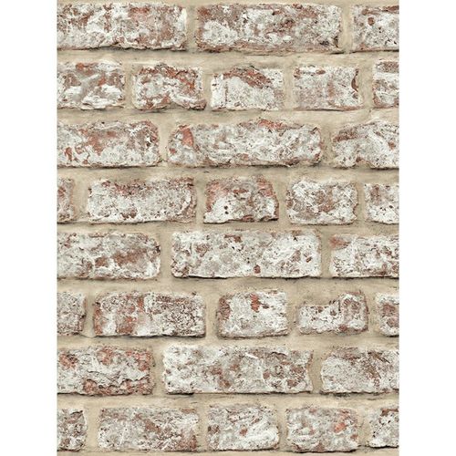 Papier peint brique rustique naturel Arthouse