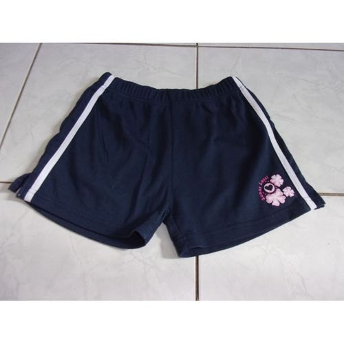 Short Coton 8 Ans Bleu Marine