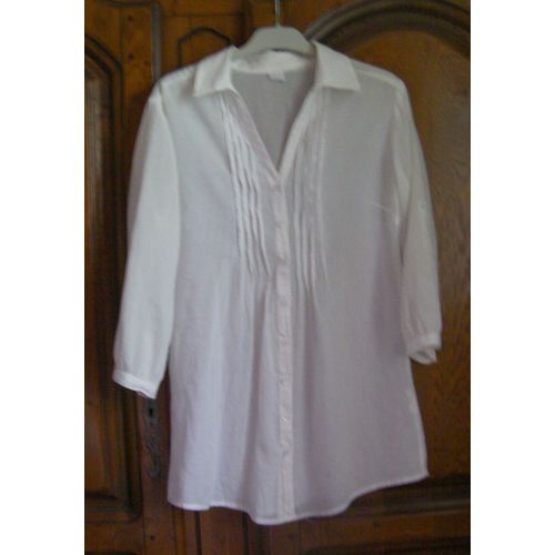 Tunique Blanche Camaïeu - Taille 38