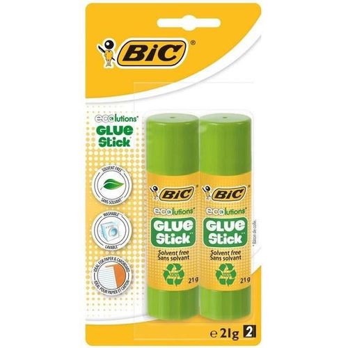 Bic Stick Ecolution Glue 2 Colles 21g