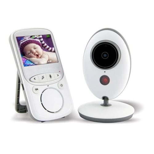 2.4g Bébé Surveillance Sans Fil Moniteur Vidéo Avec Vision Nocturne À Voies De Parole Lcd Vb605