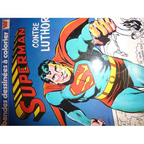 Bandes Dessinées À Colorier Whitman - Superman Contre Luthor 1979 862