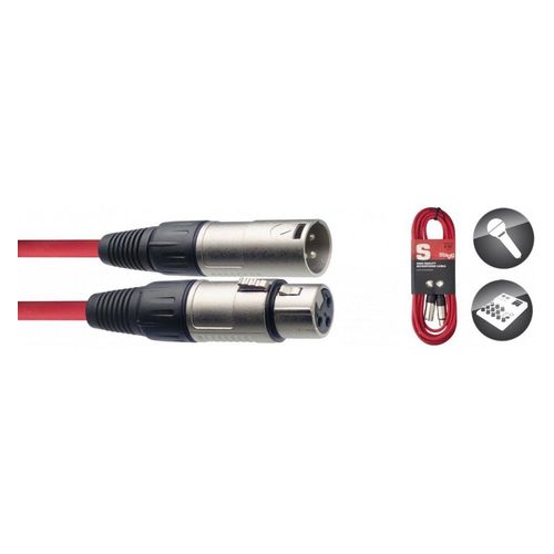 Stagg SMC6 CRD - Câble Microphone XLR - 6 mètres violet
