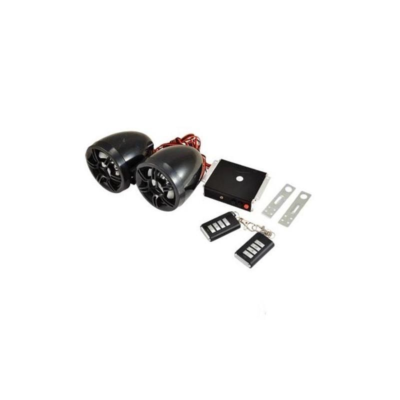 Alarme Universelle/Audio Systeme Mp3/Fm Tun'r (2 Telecommandes + 2 ...