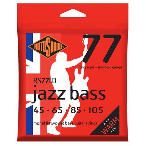 Rotosound Jazz Bass Rs77ld - Jeu De Cordes Guitare Basse